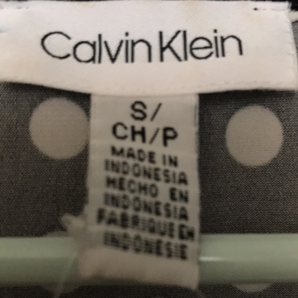 Calvin Klein Ruffle Front Blouse - Picture 4 of 4